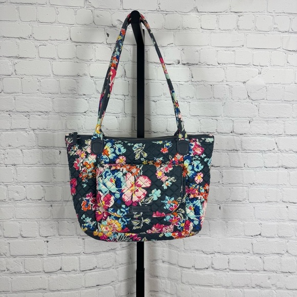 Vera Bradley Handbags - Vera Bradley Carson East West Pretty Posies Tote Bag